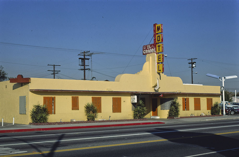 El Grande Motel, Los Angeles, 1977