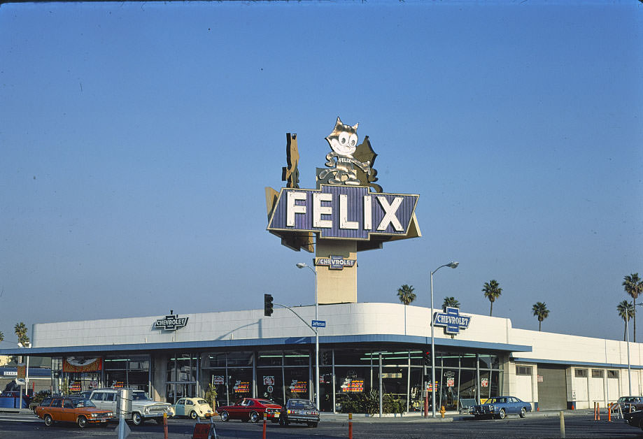 Felix Chevrolet, Los Angeles, California, 1977