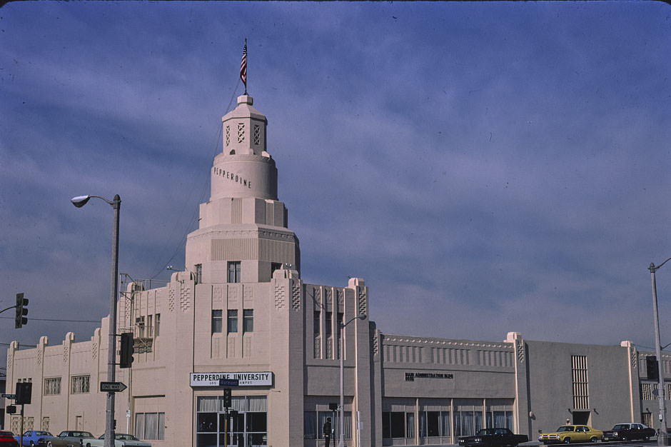 Pepperdine University, Los Angeles Campus, 81st & Vermont, Los Angeles, California, 1979
