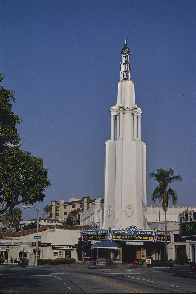 Fox Theater, Los Angeles, California, 1977