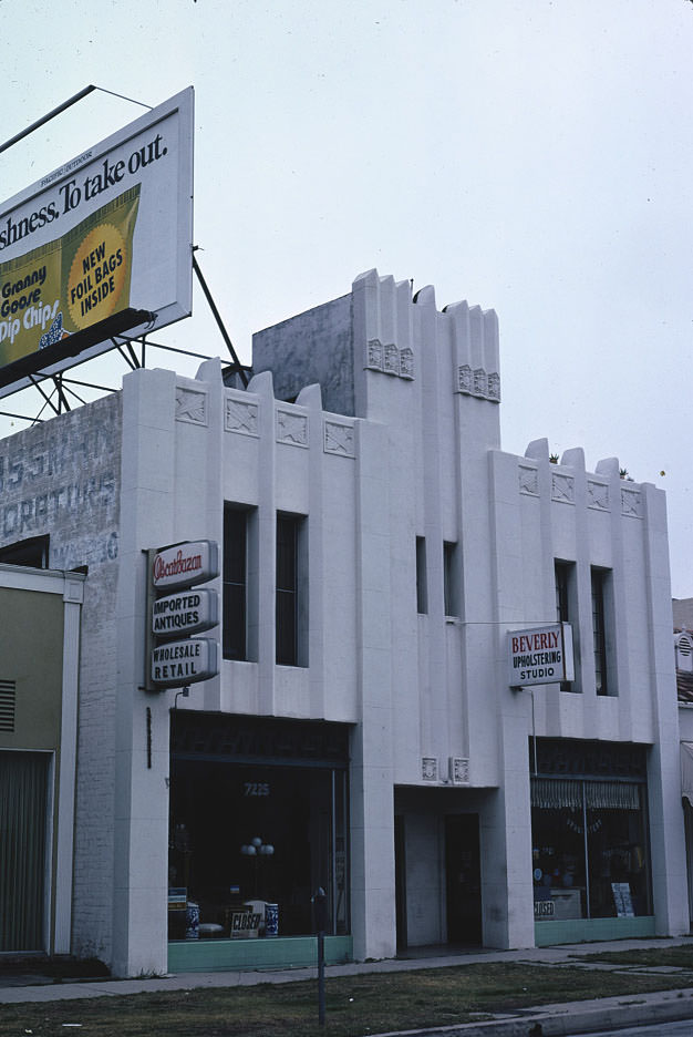Beverly Upholstery, Los Angeles, California, 1977