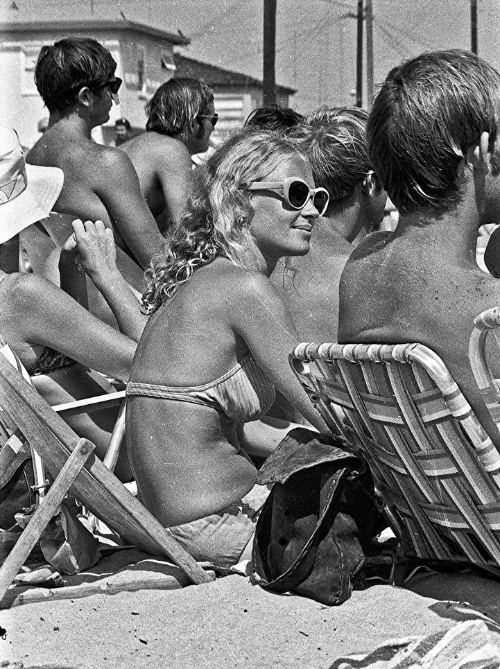 A day at Mission Beach, San Diego in August 1970 Through the Lens of Lance Nix