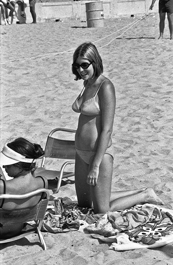 A day at Mission Beach, San Diego in August 1970 Through the Lens of Lance Nix