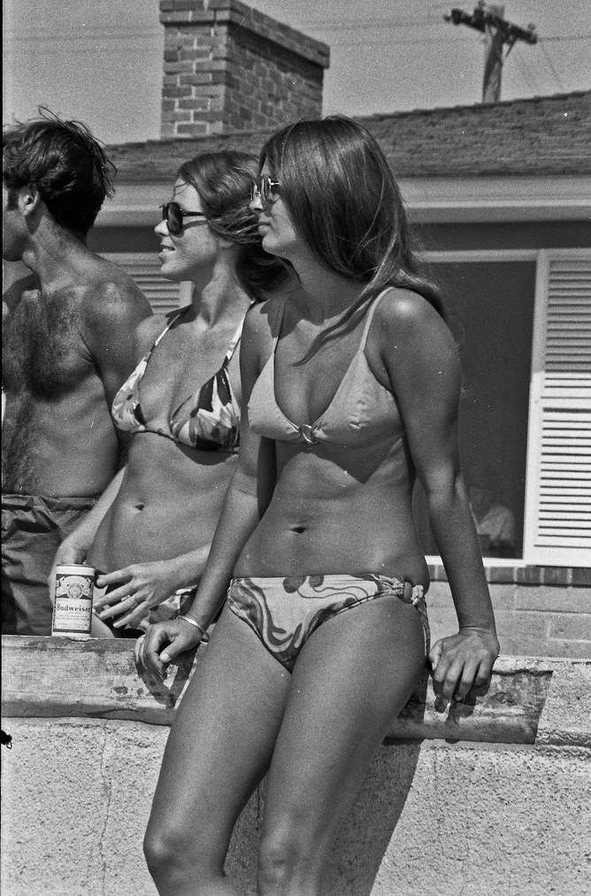 A day at Mission Beach, San Diego in August 1970 Through the Lens of Lance Nix