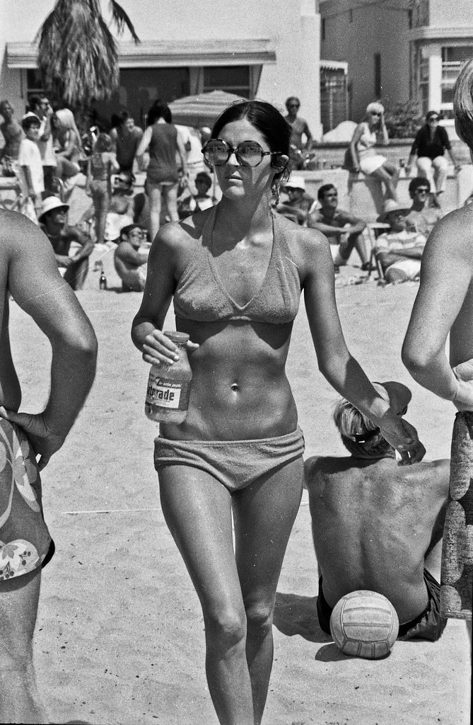 A day at Mission Beach, San Diego in August 1970 Through the Lens of Lance Nix