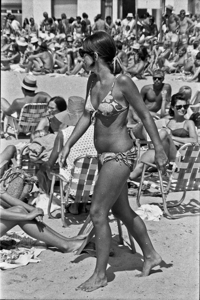 A day at Mission Beach, San Diego in August 1970 Through the Lens of Lance Nix