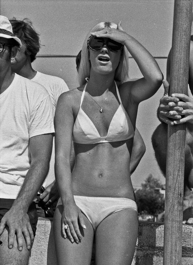 A day at Mission Beach, San Diego in August 1970 Through the Lens of Lance Nix