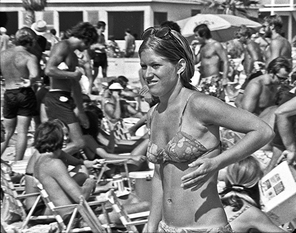 A day at Mission Beach, San Diego in August 1970 Through the Lens of Lance Nix