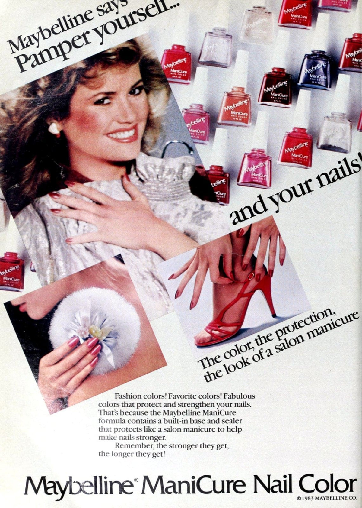 Maybelline ManiCure nail color, 1983.