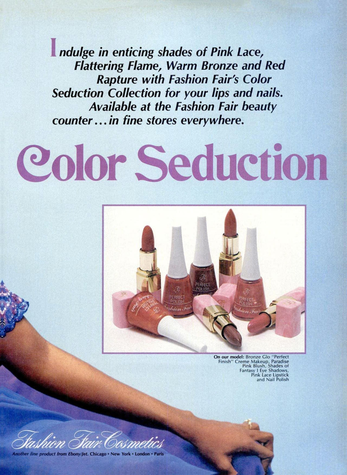 Beautiful Vintage Nail Polish Ads from the 1980s