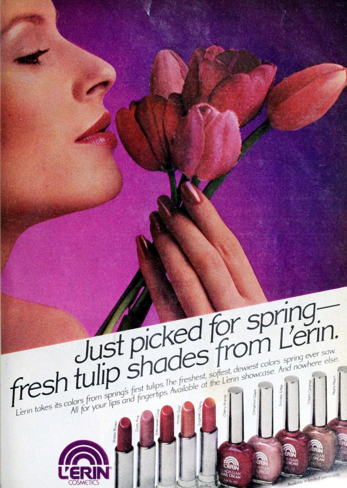 L’erin new spring shades, 1980s.