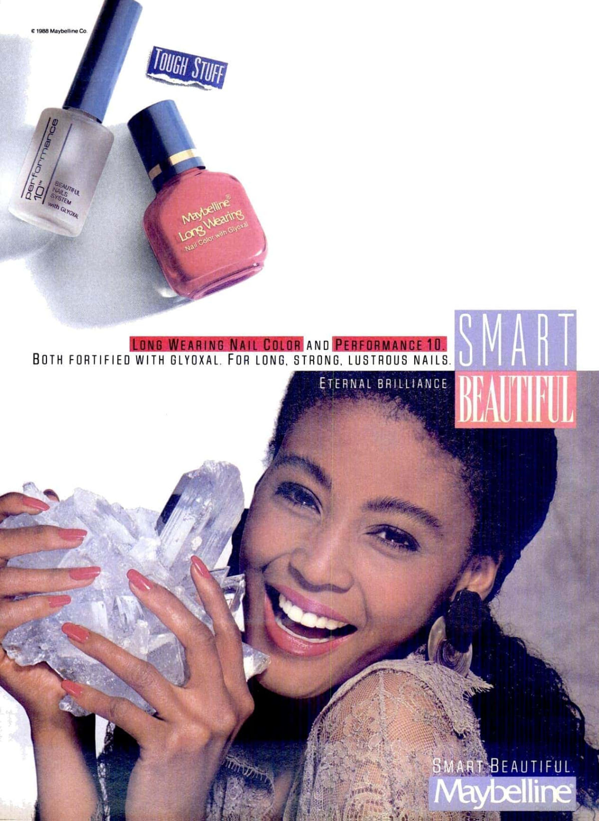 Maybelline Long Wearing nail color and Performance 10, 1989.