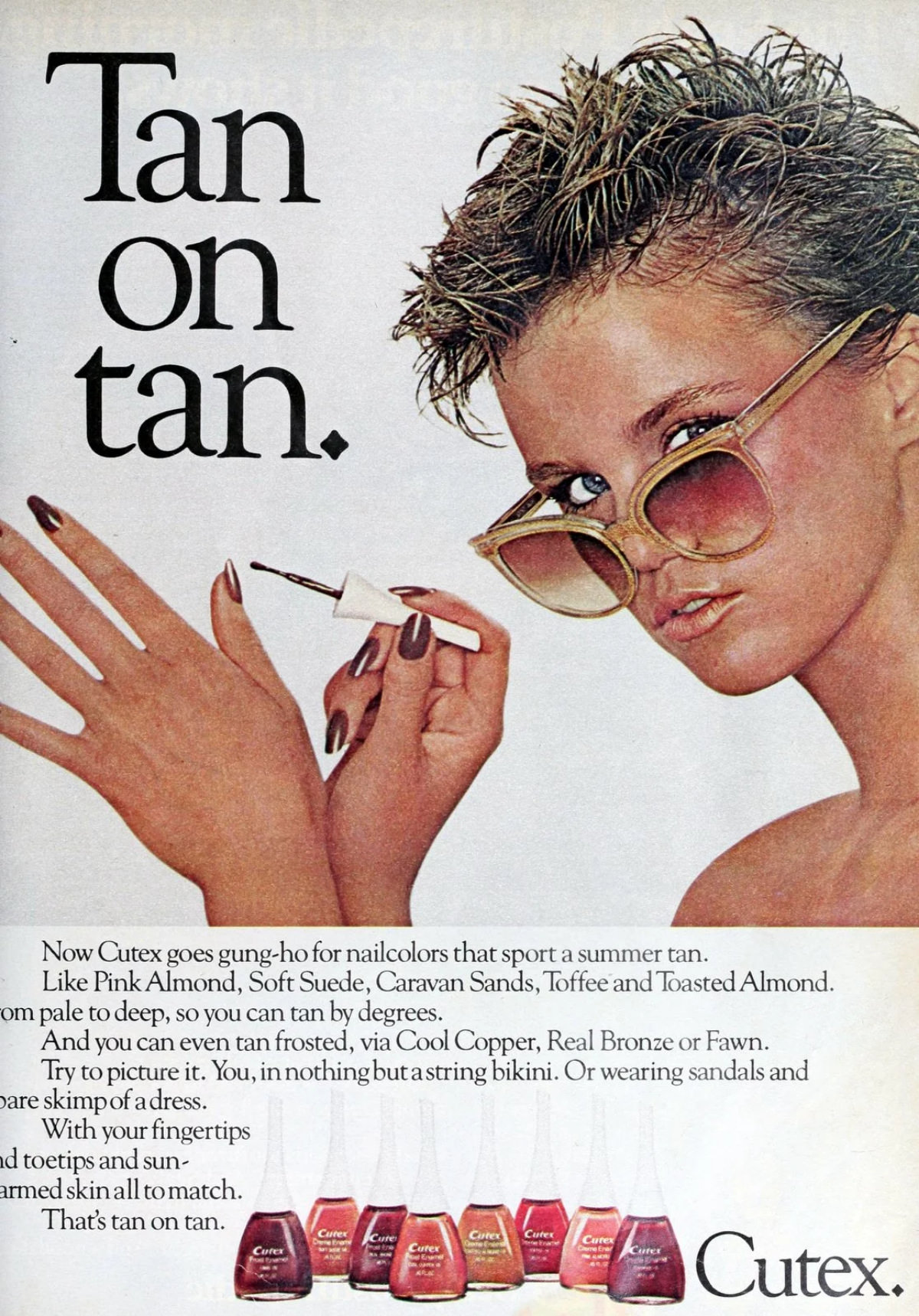 Tan on Tan, 1980s.