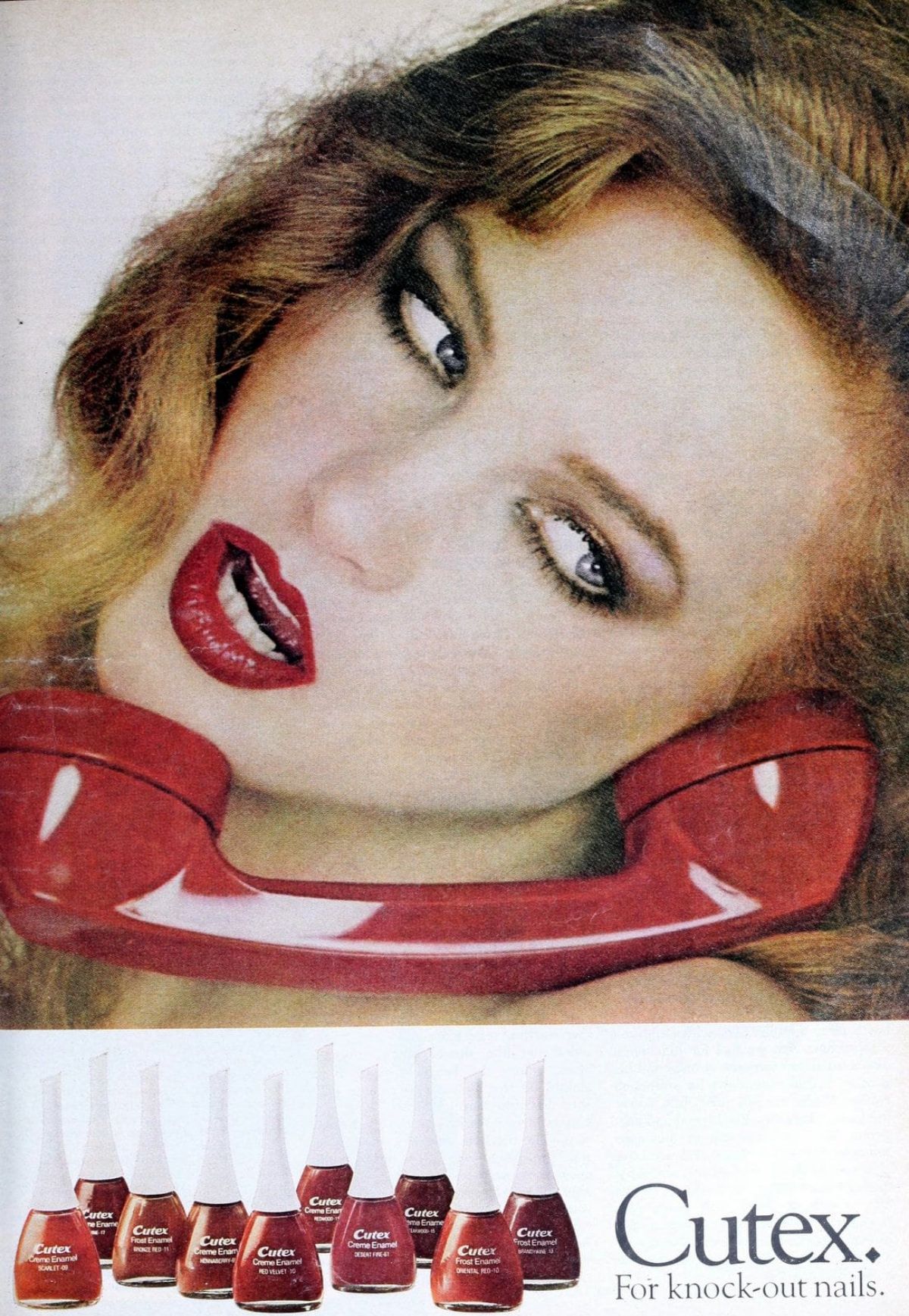 Beautiful Vintage Nail Polish Ads from the 1980s