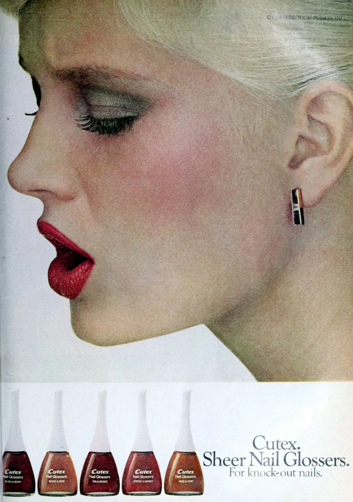 Beautiful Vintage Nail Polish Ads from the 1980s