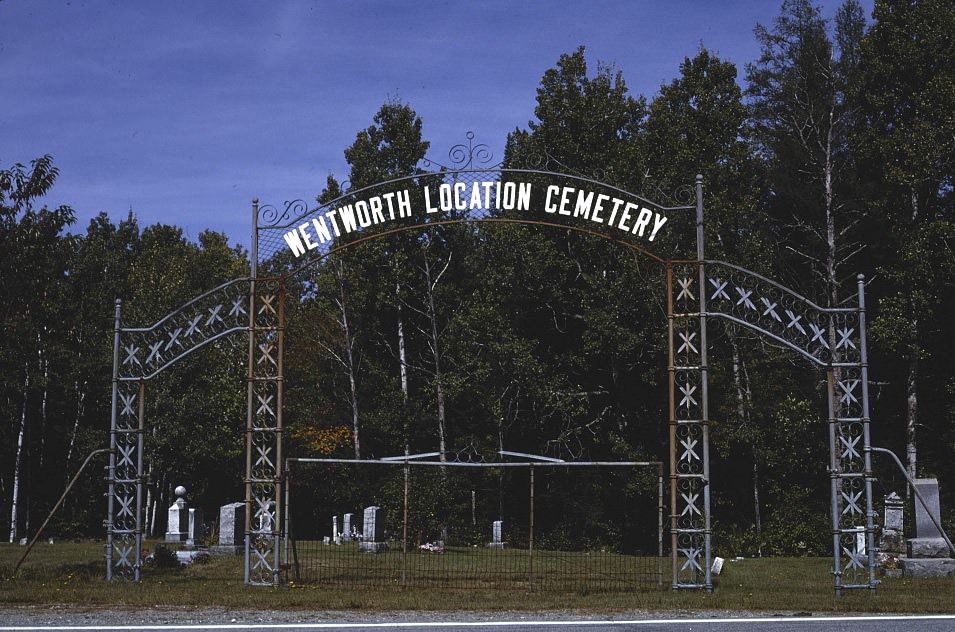 Wentworth Location Cemetery, Wentworth Location, New Hampshire, 1991