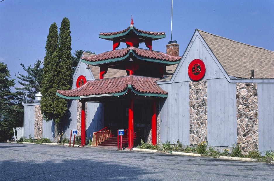 Jade Island Chinese Restaurant, Meredith, New Hampshire, 1981