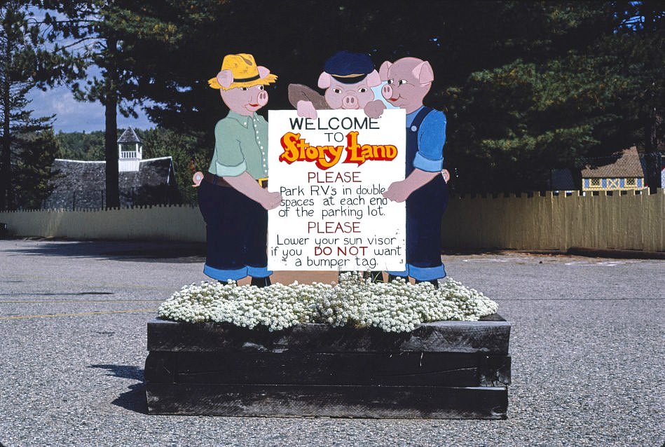 Story Land, Route 16, Glen, New Hampshire, 1981