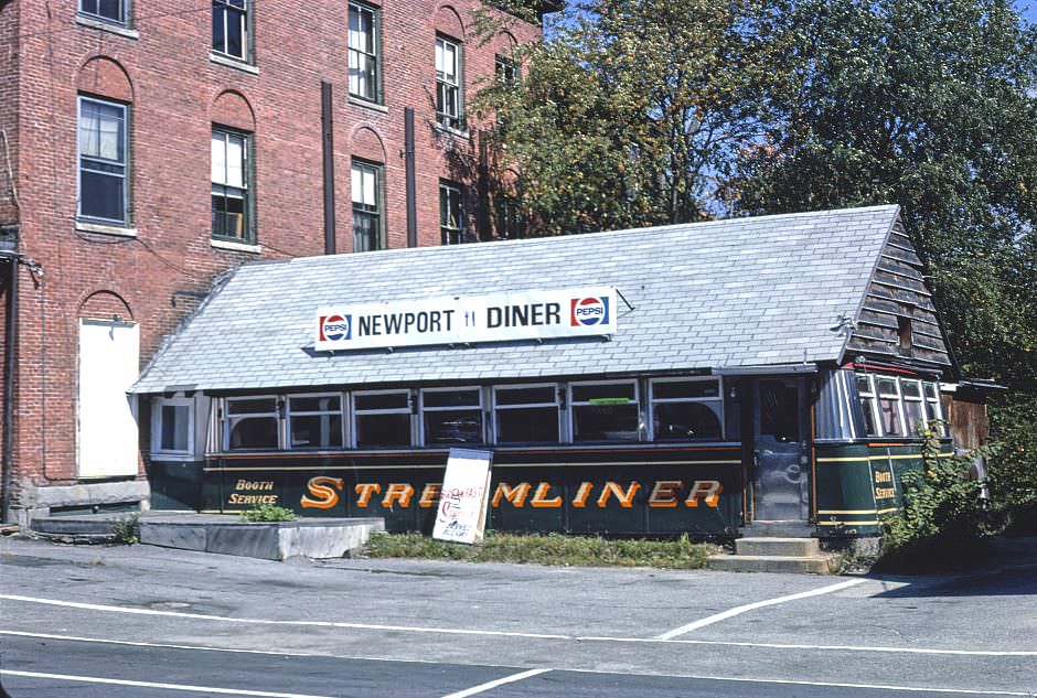 Newport Diner, Main Street, Newport, New Hampshire, 1984