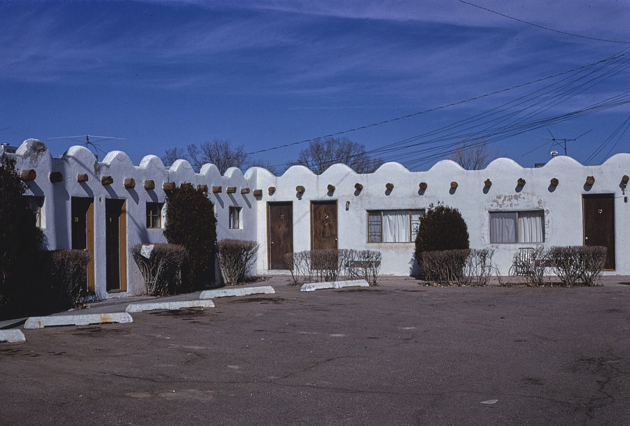 La Casa Judy Motel, Santa Fe, New Mexico, 1981