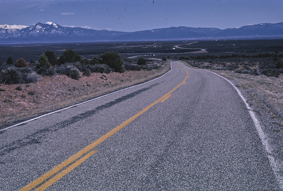 Highway 567, junction, near Taos, Taos, New Mexico, 1999