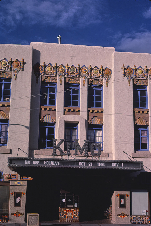 Kimo Theater, Albuquerque, New Mexico, 1987