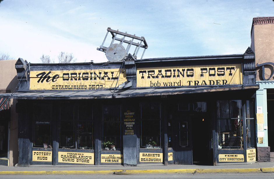 The Original Trading Post, Santa Fe, New Mexico, 1981