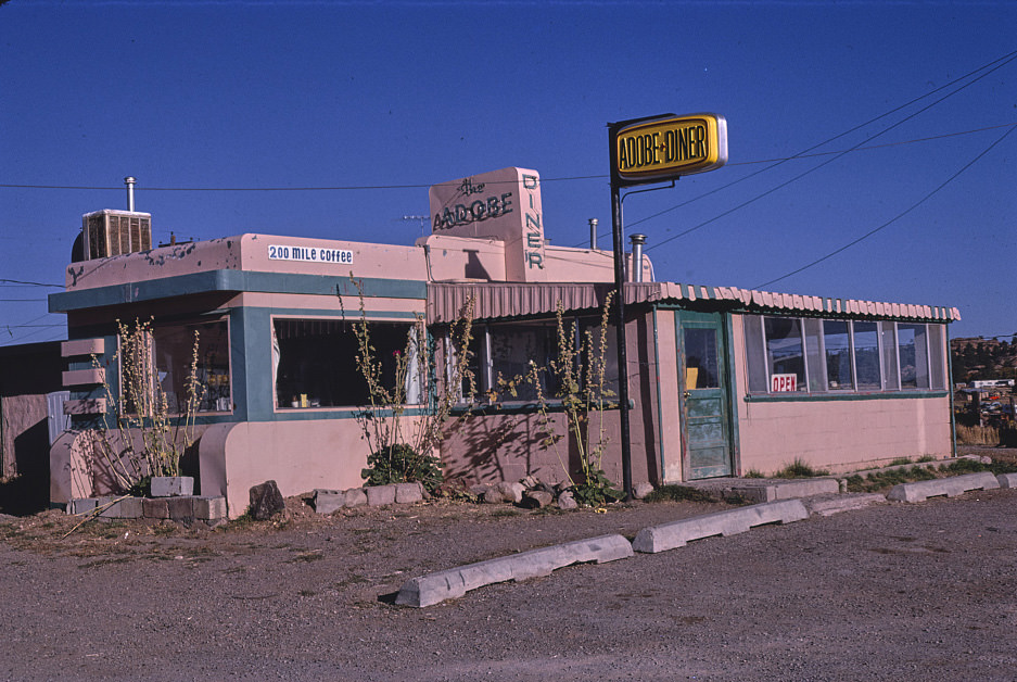 Adobe Diner, Route 64 & 285, Tres Piedras, New Mexico, 1983