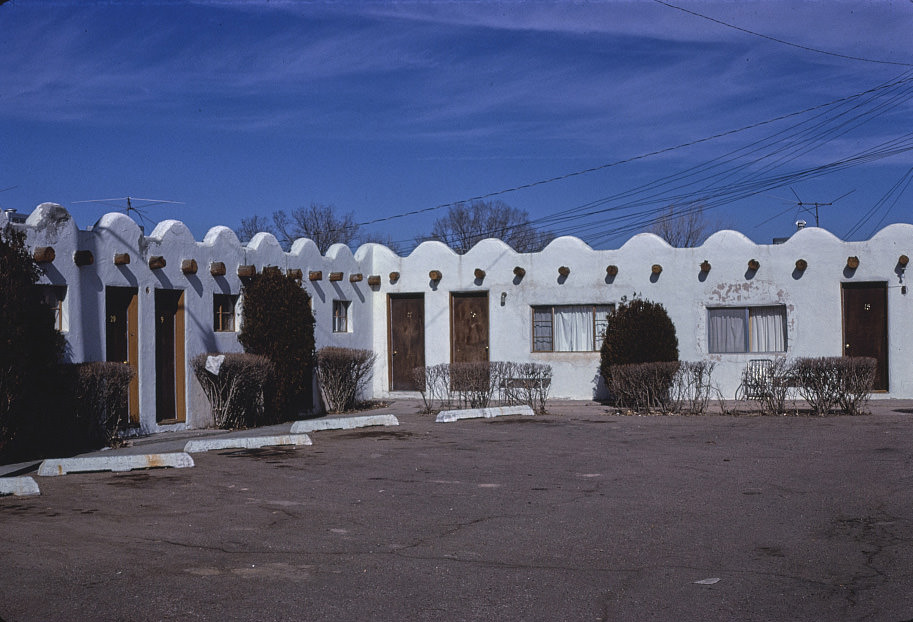 La Casa Judy Motel, Santa Fe, New Mexico, 1982