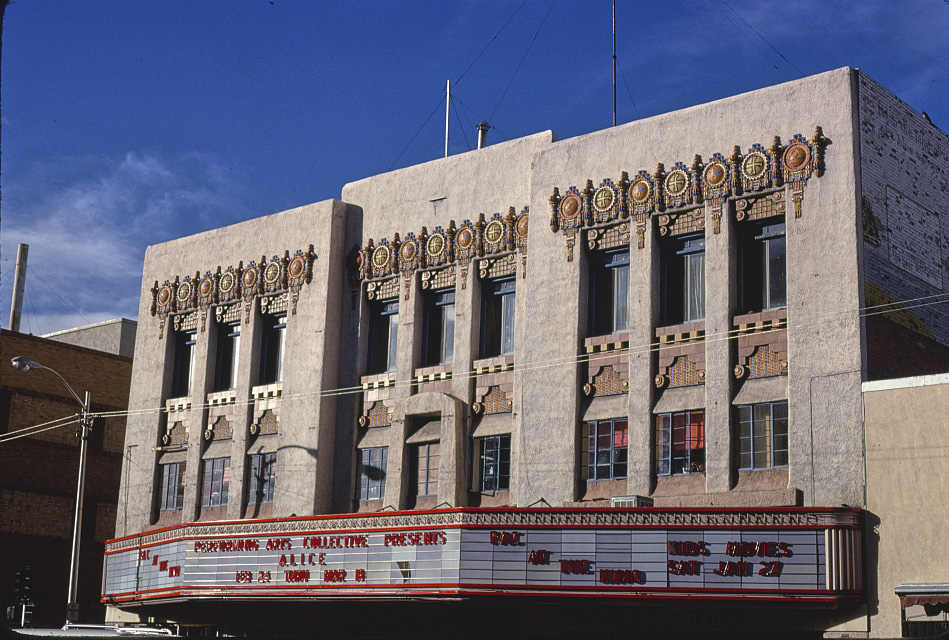 Kimo Theater, Albuquerque, New Mexico, 1981