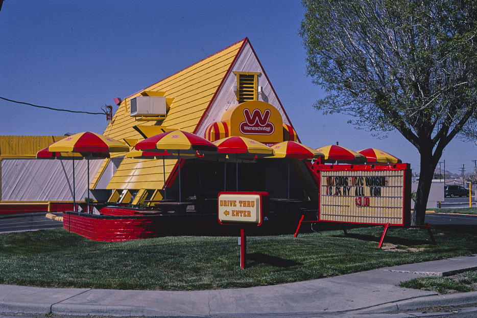Wiener Schnitzel Restaurant, Las Cruces, New Mexico, 1997