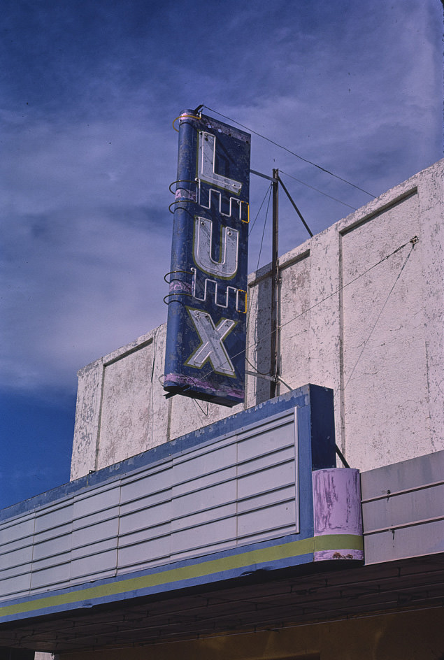 Lux Theater, B-40, Grants, New Mexico, 1987