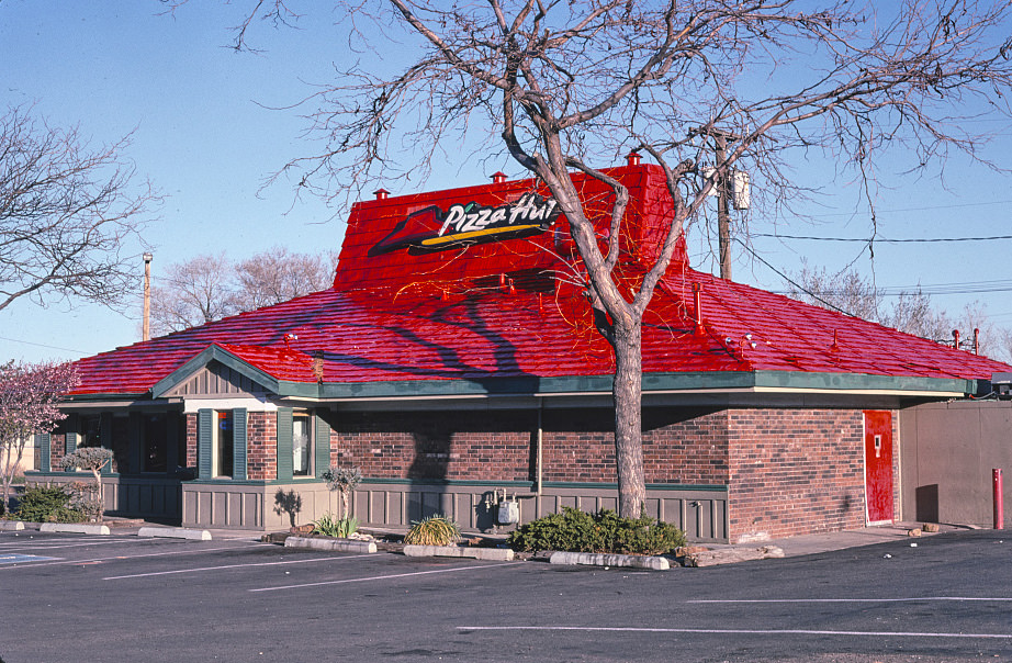 Pizza Hut, Santa Fe, New Mexico, 1992