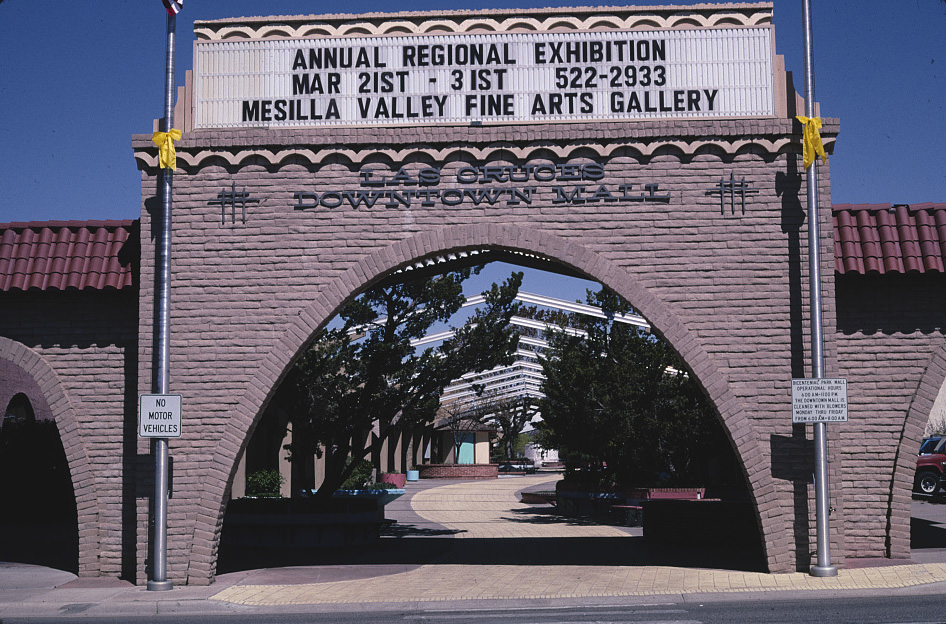 Las Cruces downtown, Las Cruces, New Mexico, 1997