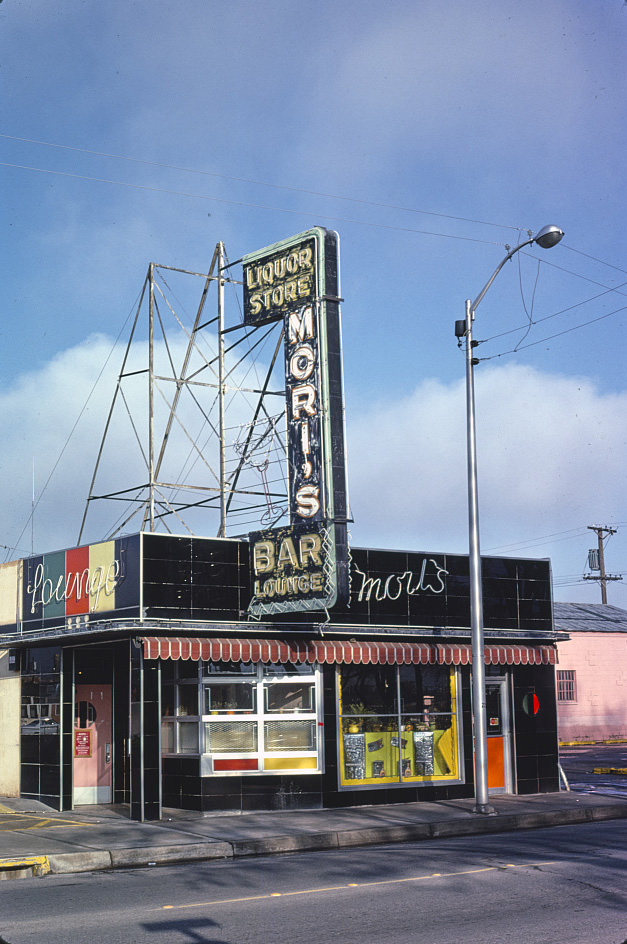 Mori's Bar, 4th & Slate, Albuquerque, New Mexico, 1984