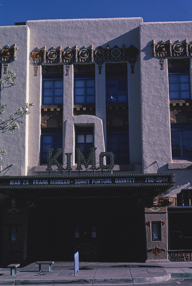 Kimo Theater, Albuquerque, New Mexico, 1981