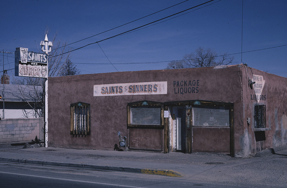 Saints & Sinners Liquor Store, Espanola, New Mexico, 1999