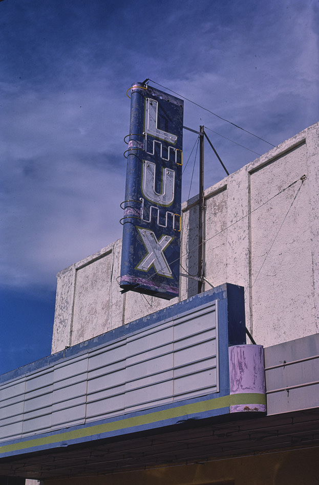 Lux Theater, B-40, Grants, New Mexico, 1987