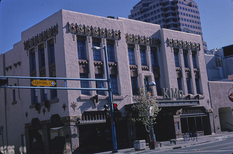 Kimo Theater, Albuquerque, New Mexico, 1989