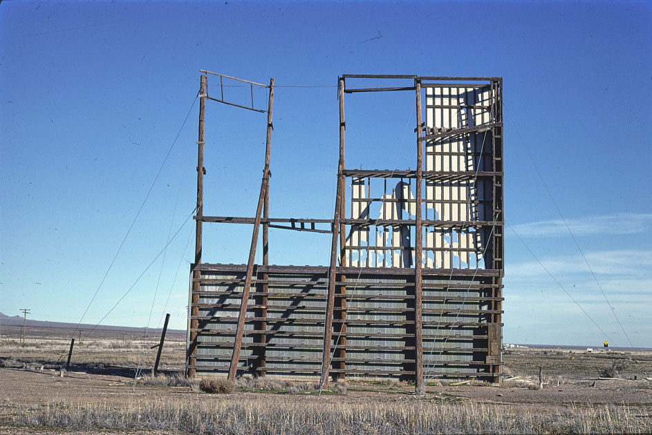 Drive-in Theater, Lordsburg, New Mexico, 1981