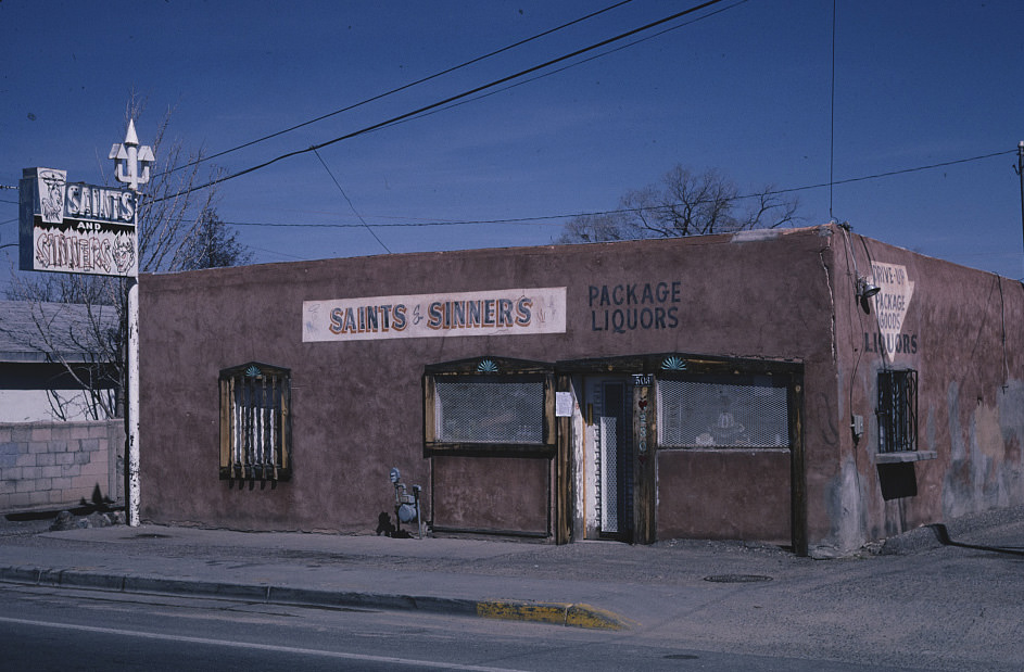 Saints & Sinners Liquor Store, Espanola, New Mexico, 1998