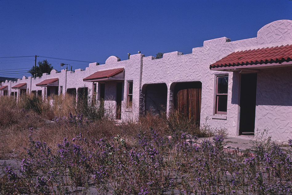 Park Plaza Motel, Raton, New Mexico, 1980
