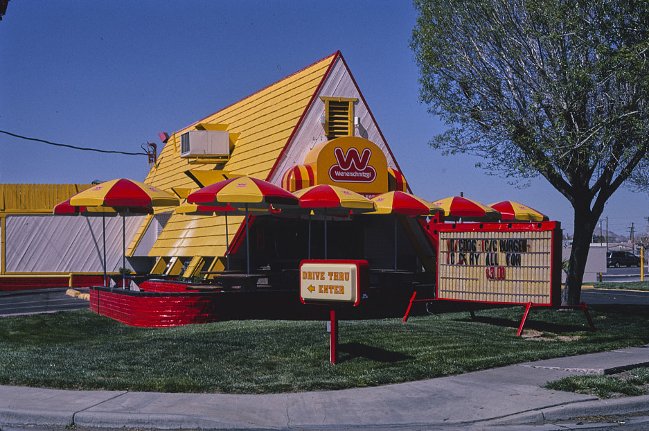Wiener Schnitzel Restaurant, Las Cruces, New Mexico, 1991