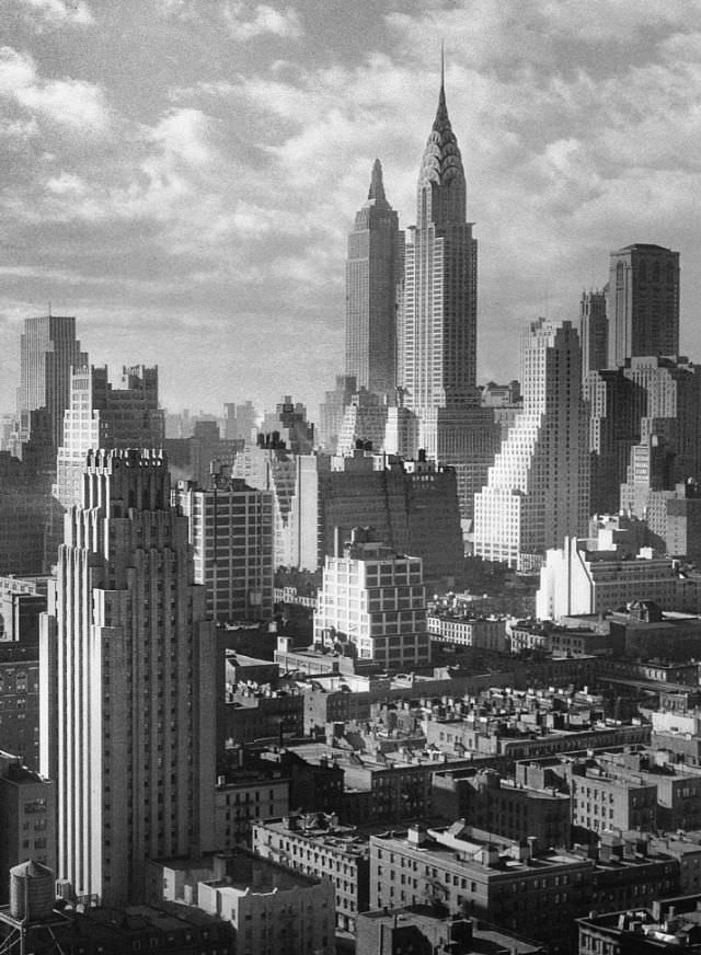 Midtown Manhattan, New York City, December 15, 1931
