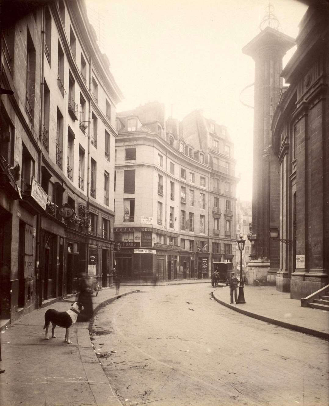Rue De Viarmes, 1907