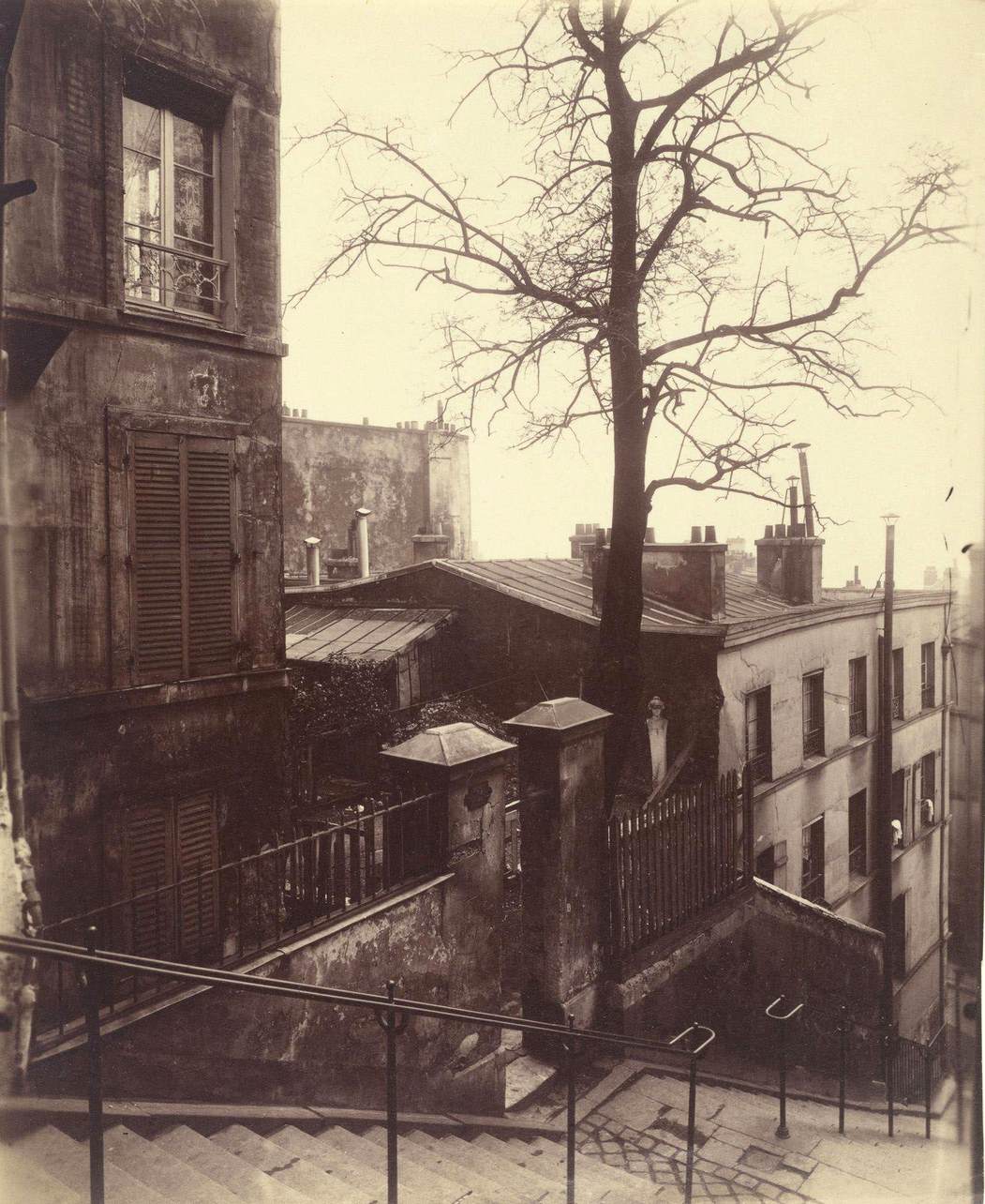 Staircase, Montmartre, 1921