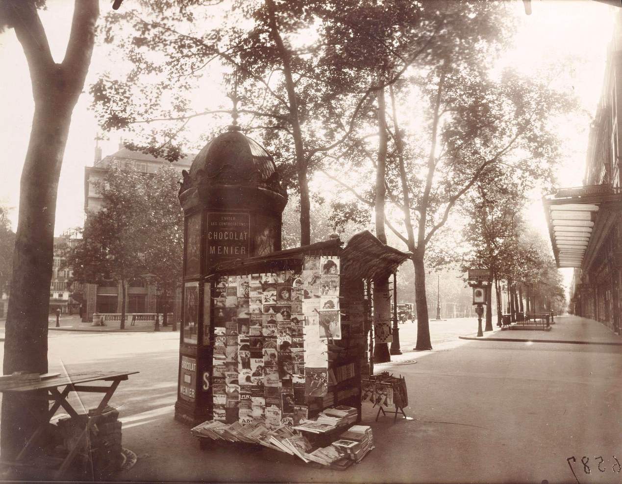 A Corner of the boulevard de la Madeleine, 1925