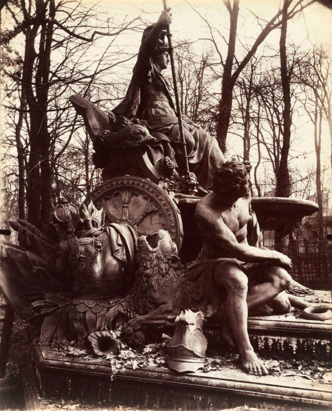 Versailles, Fountain of Triumphant France, 1904.