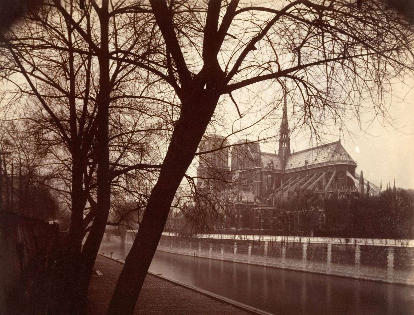 Notre-Dame depuis le quai de la Tournelle, 1923