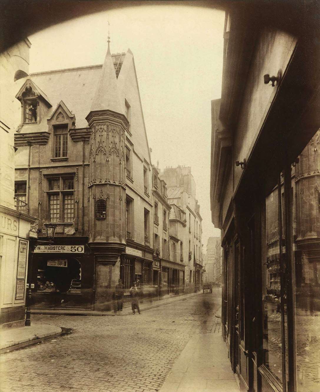 Hotel Simon Herouet (known as Barbette), rue des Francs Bourgeois in Paris, 1898.